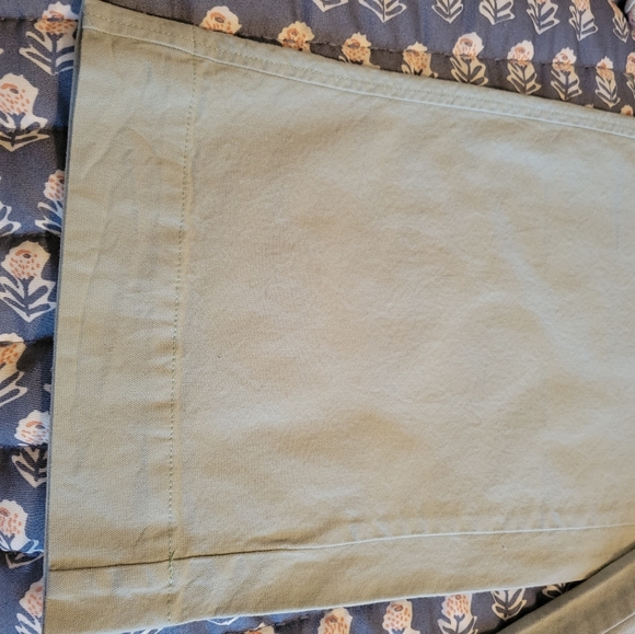 A New Day sage green wide leg cropped pants - Picture 4 of 10